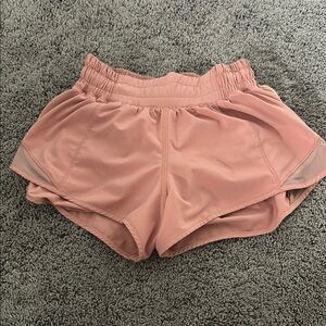 Lululemon Athletica Pink Athletic Shorts